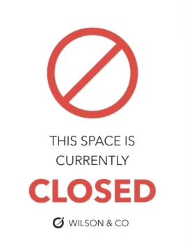 Space Is Currently Closed