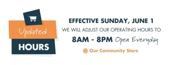 New Business Hours Retail