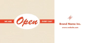 Open For Business Vintage