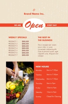 Open For Business Vintage