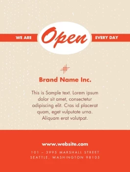 Open For Business Vintage