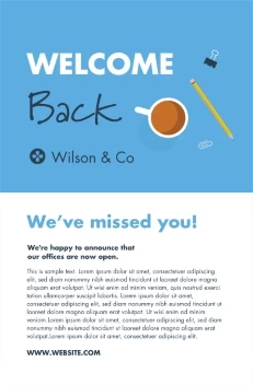 Welcome Back Office Space