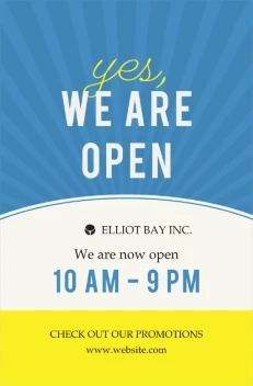 Yes We Are Open