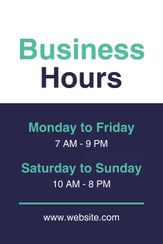 Business Hours Info