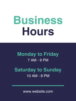 Business Hours Info