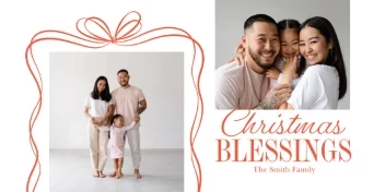 Christmas Blessings Bow