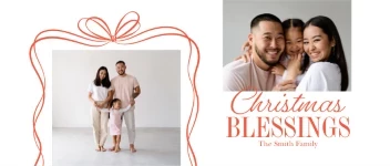 Christmas Blessings Bow