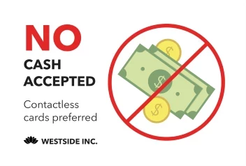 No Cash Accepted