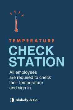 Temperature Check Station