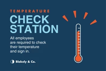Temperature Check Station