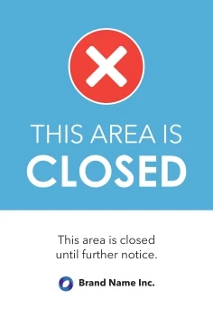 Area Is Closed