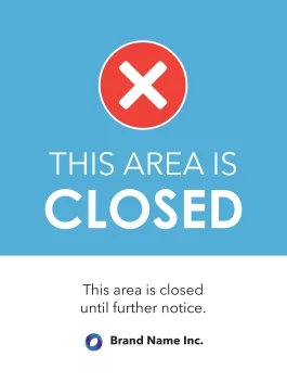 Area Is Closed