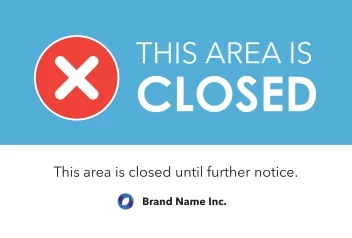 Area Is Closed