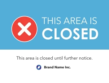 Area Is Closed