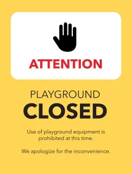 Playground Closed