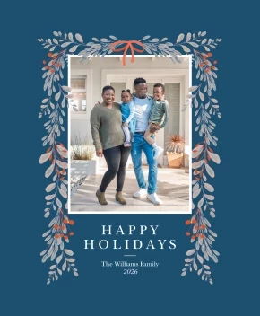 Bows and Garland Holiday