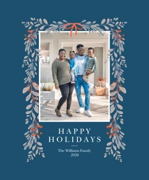 Bows and Garland Holiday