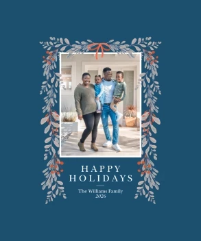 Bows and Garland Holiday