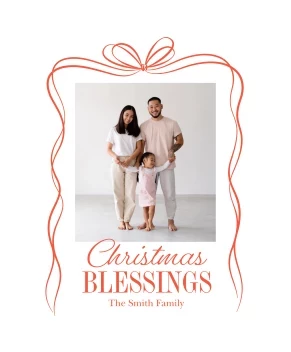 Christmas Blessings Bow