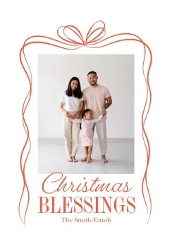 Christmas Blessings Bow