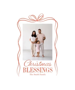 Christmas Blessings Bow