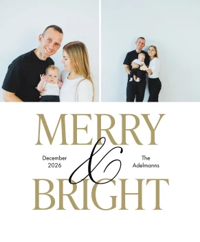 Merry & Bright Multiphoto