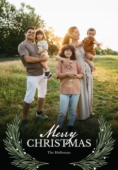 Merry Christmas Greenery