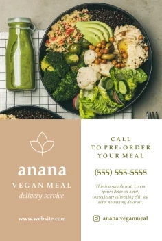 Earthy Vegan Meal Delivery