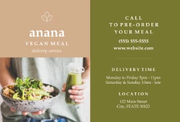 Earthy Vegan Meal Delivery