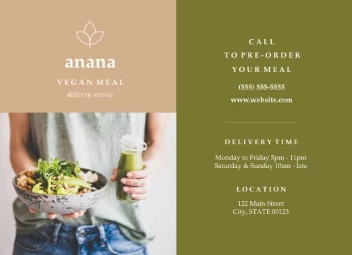 Earthy Vegan Meal Delivery