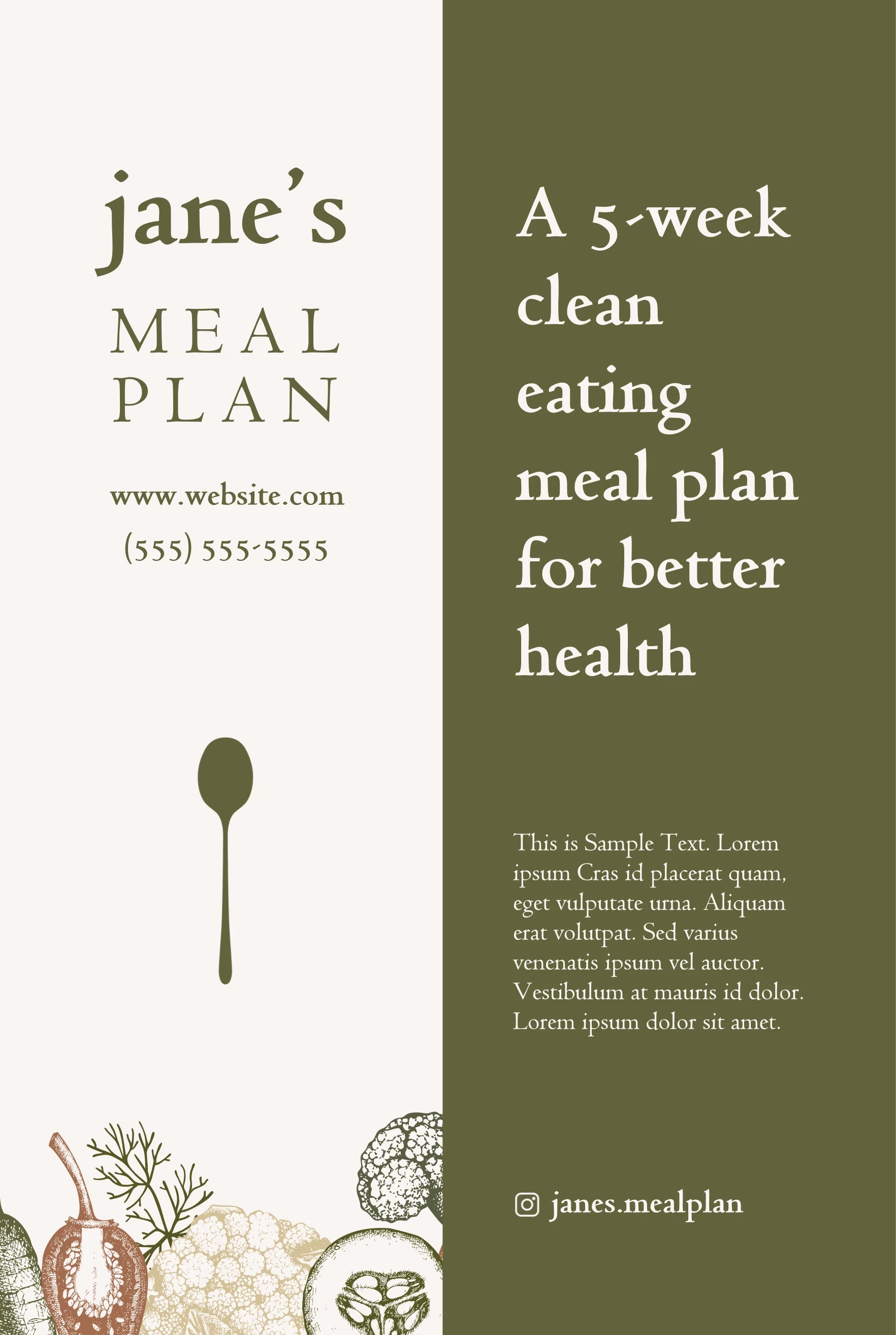 Vintage Meal Plan