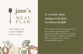 Vintage Meal Plan