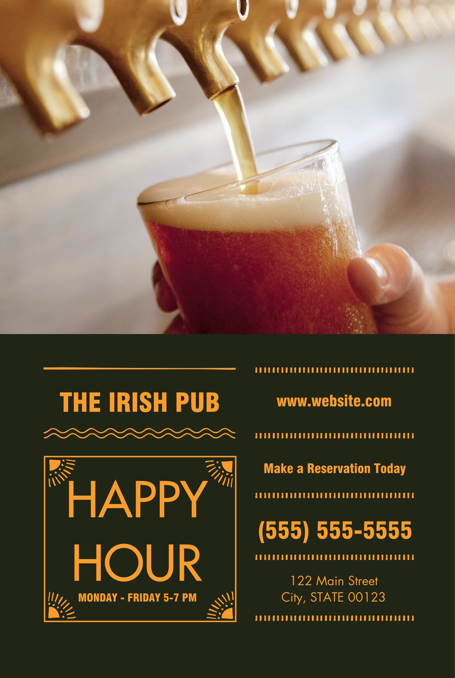 Vibrant Irish Pub