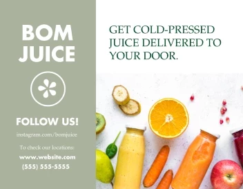 Cold Pressed Juice Truck