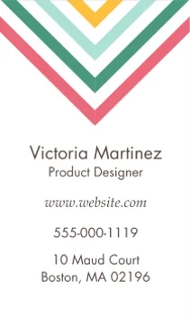 Colorful Stripes Chevron