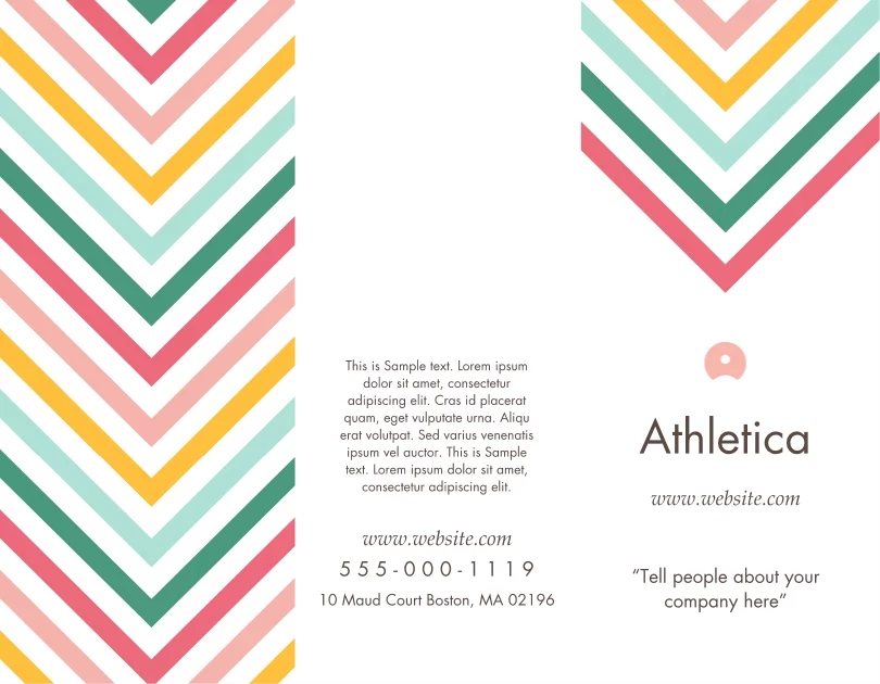 Colorful Stripes Chevron