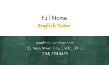 Chalkboard And Pencils