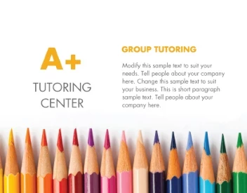 Chalkboard And Pencils