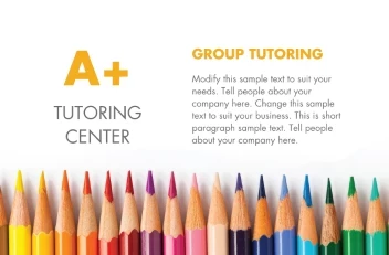 Chalkboard And Pencils