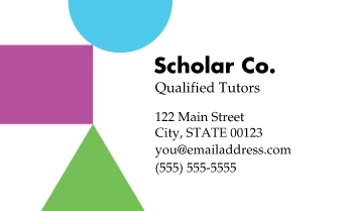 Color Blocks Scholar