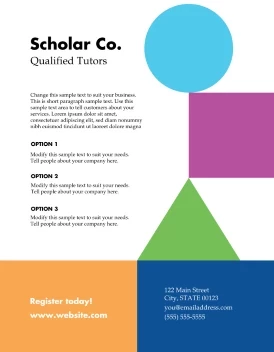 Color Blocks Scholar