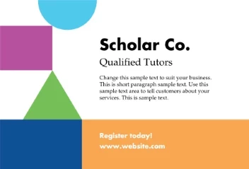 Color Blocks Scholar