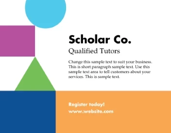 Color Blocks Scholar