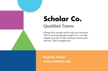 Color Blocks Scholar