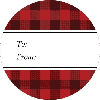 Classic Holiday Plaid Pattern