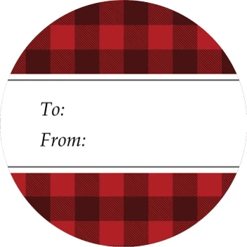 Classic Holiday Plaid Pattern