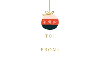 Playful Christmas Bauble