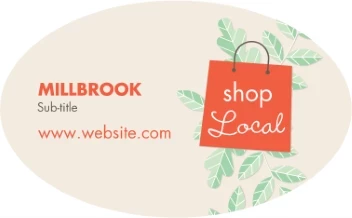 Shop Local Green Leaves