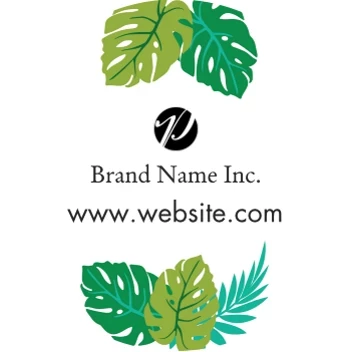 Modern Palm Leaves