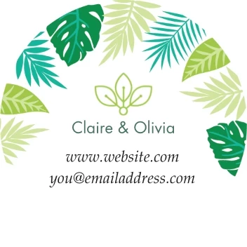Tropical Palm Leaves